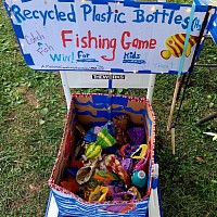 Recycled Water Bottle Fishing Game