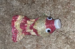 Glitter fish by Jocelyn.